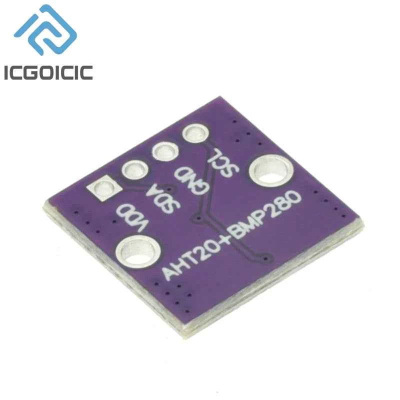 1-10pcs AHT20+BMP280 Temperature Humidity Air Pressure Module High-precision Digital Temperature Humidity Air Pressure Sensor