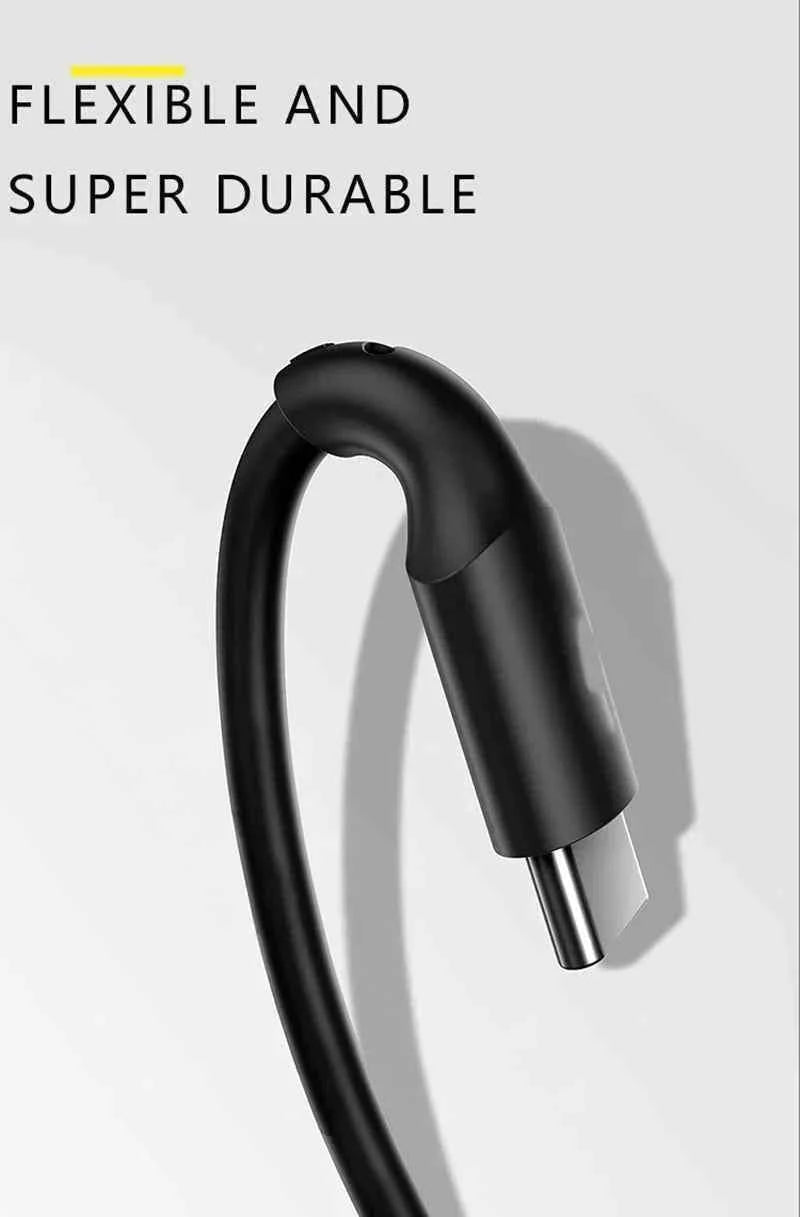 66W & LIGHTNING PD Fast Charging Type C to Type C Spring Telescopic Cable For iPhone 15 14 Samsung Xiaomi OnePlusCar USB Type C