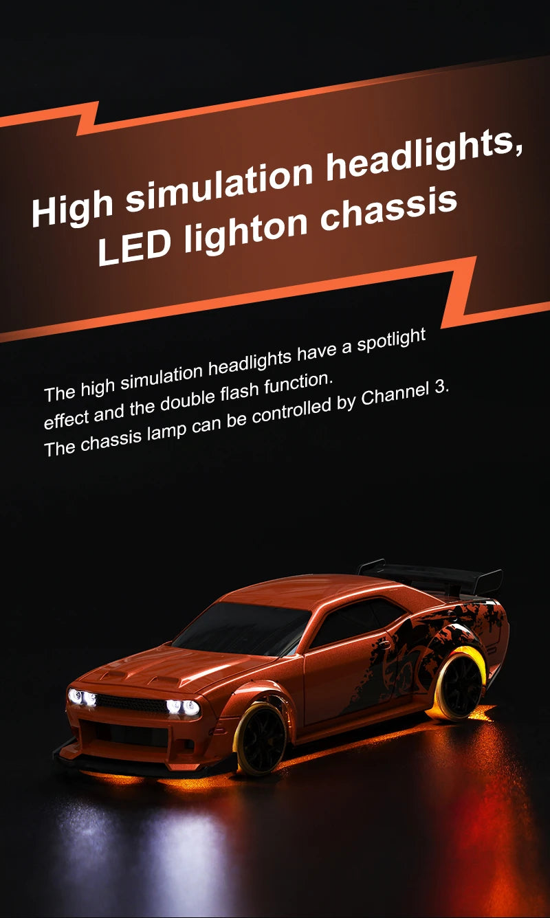 Turbo Racing 1:76 C65 Limited Edition Drift RC Car With Gyro Radio Full Proportional Remote Control Toys RTR Desktop Toys