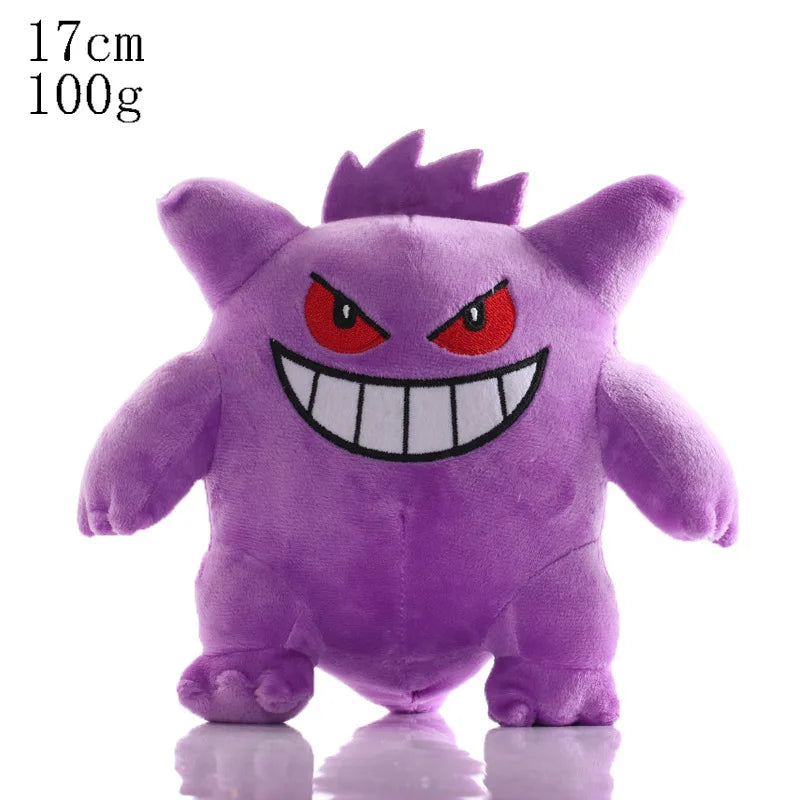 New Pokemon Snivy Abra Treecko Plush Kawaii Eevee Charizard Pikachu Genger Jirachi Blastoise Doll Aerodactyl Wholesale Gifts