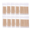 1000/200/100PCS Micro Wood Cotton Swabs Eyelash Extension Cleaning Tools Disposable Cosmetic Brush Buds for Beauty & Makeup