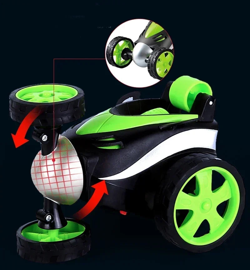 Stunt RC Car Electric Universal Rolling Toy Drift Tumbling Dump Truck Wireless Remote Control Toys Off-road Racing Car Toy