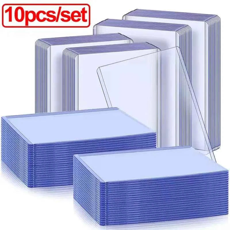 35PT Top Clear Loader Protective Trading Card Holder Hard Plastic Card Sleeves Holder for Baseball Card Sports Cards