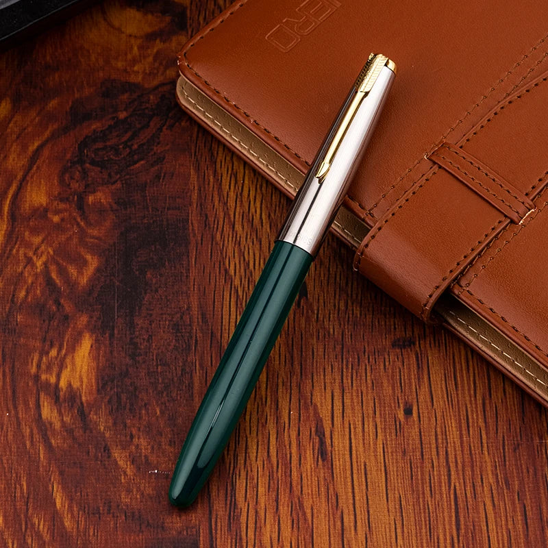 Hero 616S Classic Retro Fountain Pen Dark Tip 0.5mm Iridium Gold Nib Business Office Gift Student School Stationery Supplies