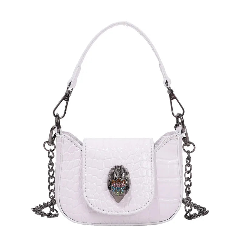 Best Superstar Show Original Diaper Bag, Retro Textured Leather, High-End Minimalist Crossbody Handbag For Party