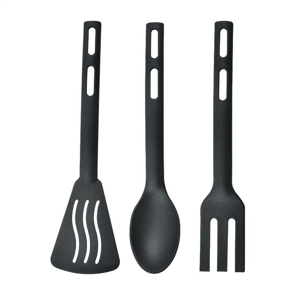 Kitchen Tool Set Nylon Cooking Tools Set Sturdy Cutlery Kit With Non-Stick Spatulas Comfortable Handle Cookware Accessories