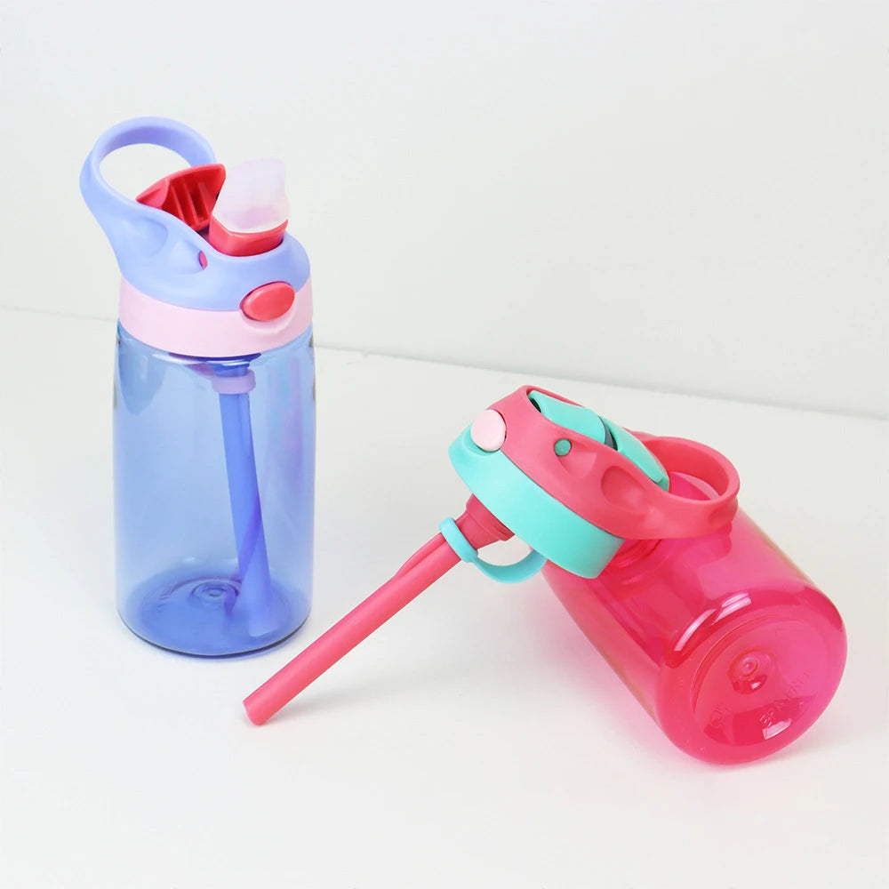 Children's Water Bottles with Customizable Names, Suitable for School and Outdoor Use, Cute Christmas Gifts