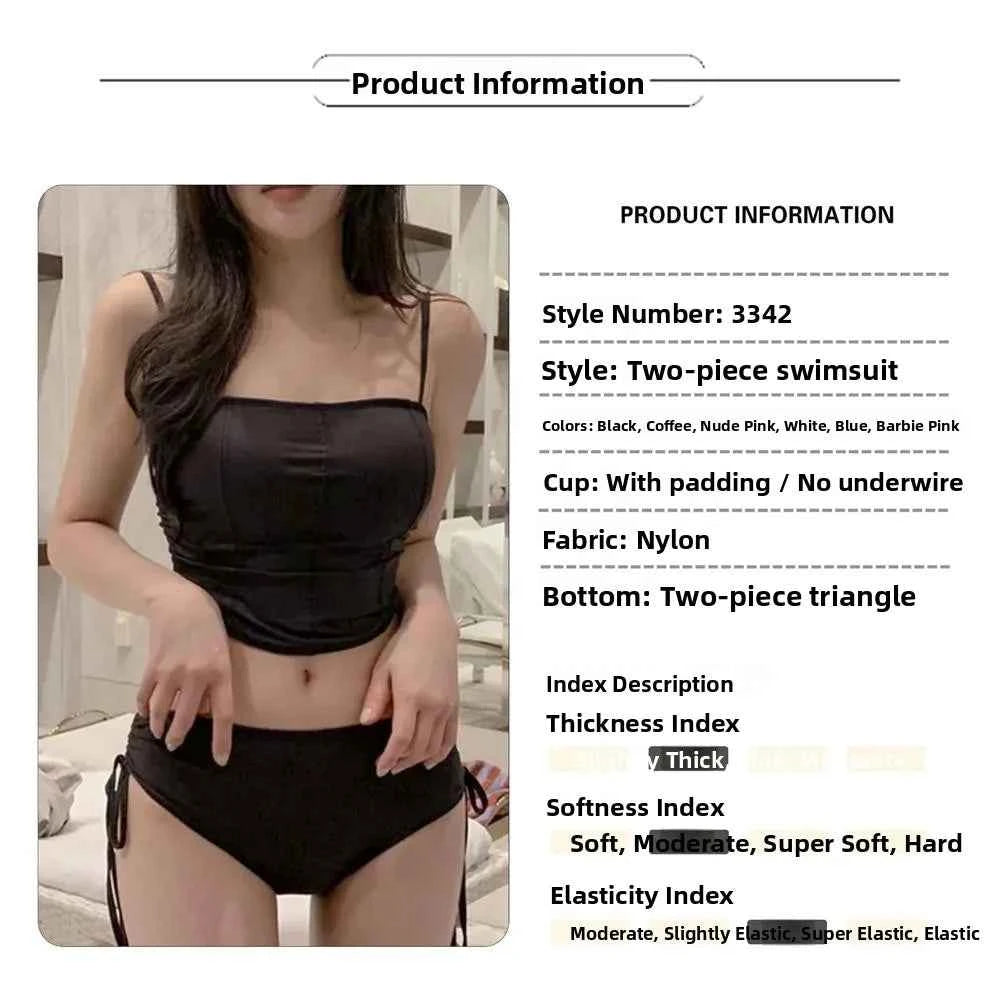 Sexy Bal Bikini Trendy Strap Design Multicolor Women's Swimsuit for Vaion Casual Wear Nylon Material One-Piece Suit