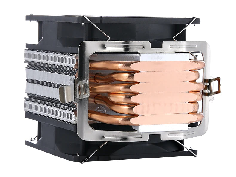 CPU Efficient Cooler Fan 90mm 4pin/PWM PC Tower Type Radiator 2/4/6 Heat Pipe Install LGA2011 X79 X99 115x 1200 1700 AMD AM3 AM4