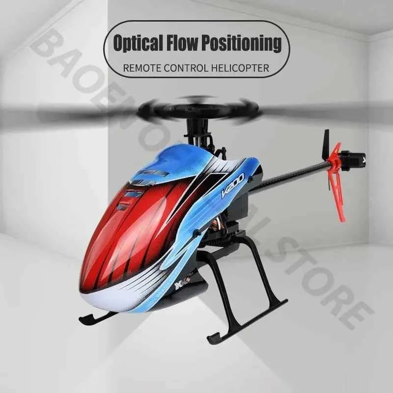 WLtoys RC Helicopters K200 2.4Ghz 4CH 6-Aixs Gyroscope Fixed Height Single Blade Propellor Gyro Mini RC Toys For Kids Gift