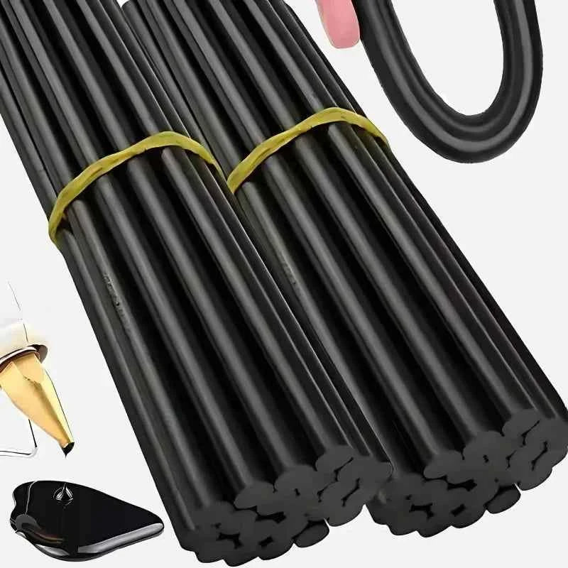 Black Hot Glue Sticks Hot Melt Glue Sticks Dent Repair Tool EVA Colored Hot Melt Adhesive for Car DIY Art Craft General Repairs