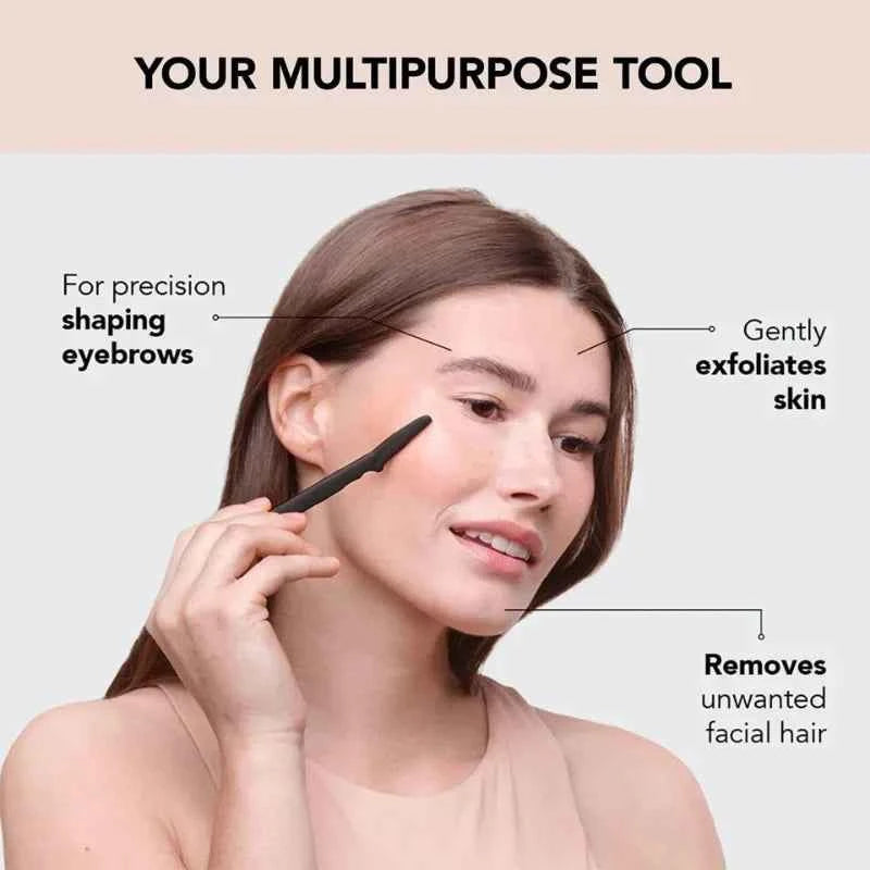 3/30/40Pcs Body Hair Removal Shaver Blades Eyebrows Shaping Knife Eyebrow Trimmer Makeup Beauty Tools Safe Eye Brow Razor Face