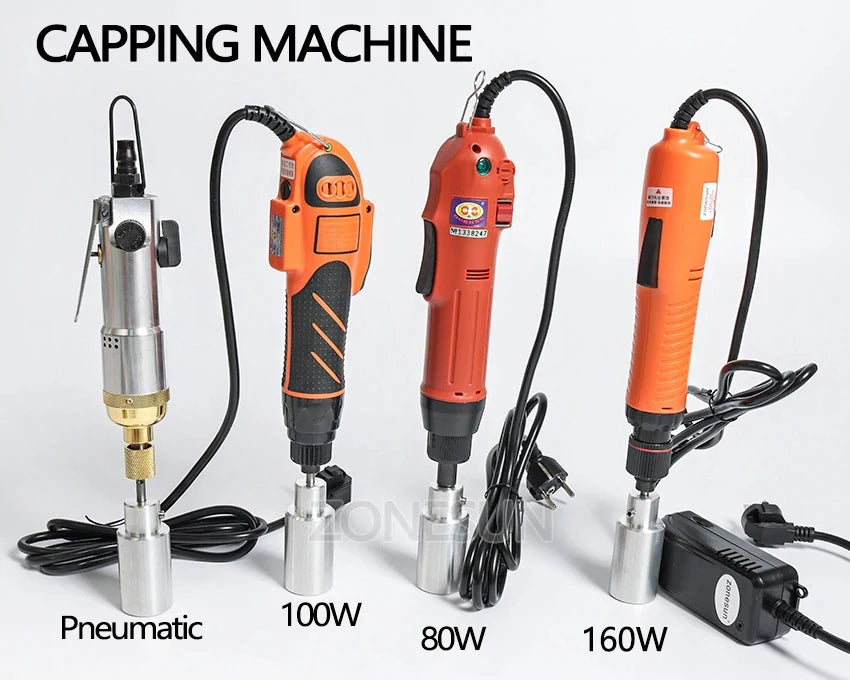 ZONESUN ZS-OS600 Manual Flat Cap Screwing Machine With Security Ring For Electric Plastic Bottle Portable Wearable Lid