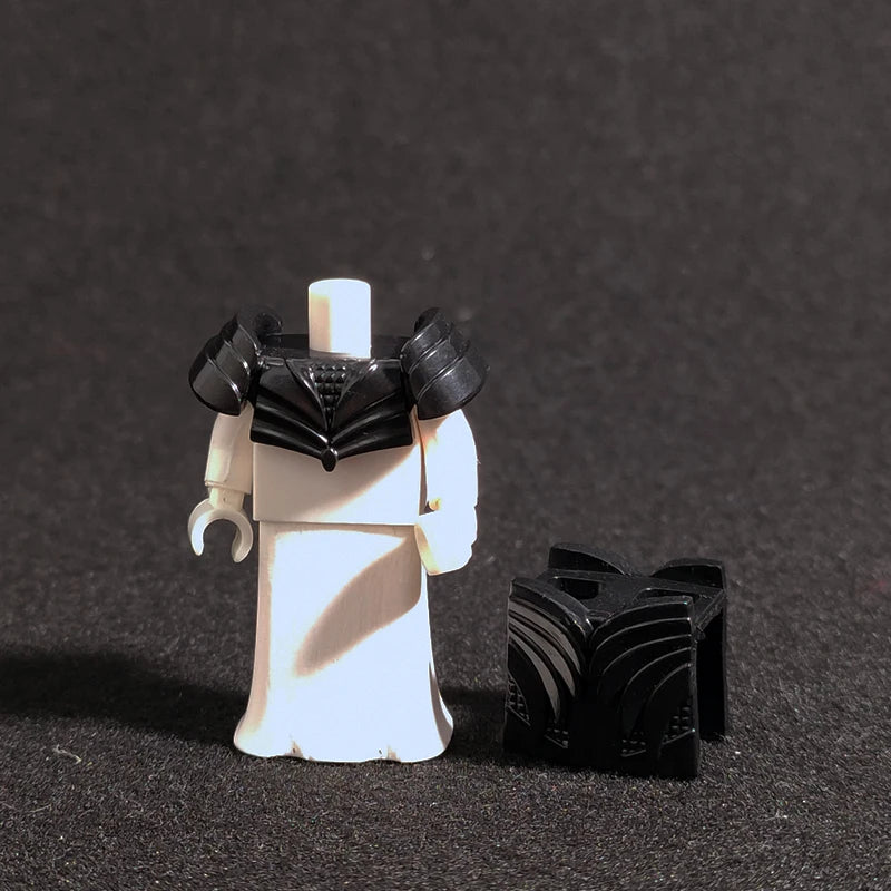 10PCS/SET Middle Ages Knights Elf  MOC  Shield Sword  Spear  For 4cm Mini Dolls  Building Blocks Brick Toys For Kid