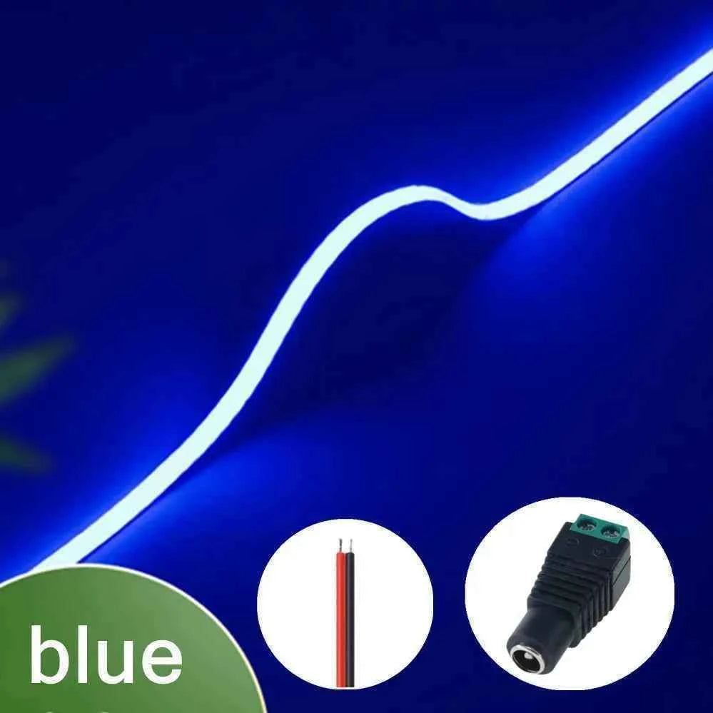 3mm Ultra Thin 12V Colorful COB LED Strip Dimmable 3000K 4000K 6000K High Density Flexible Light 400LEDs For DIY Home Decor Lamp