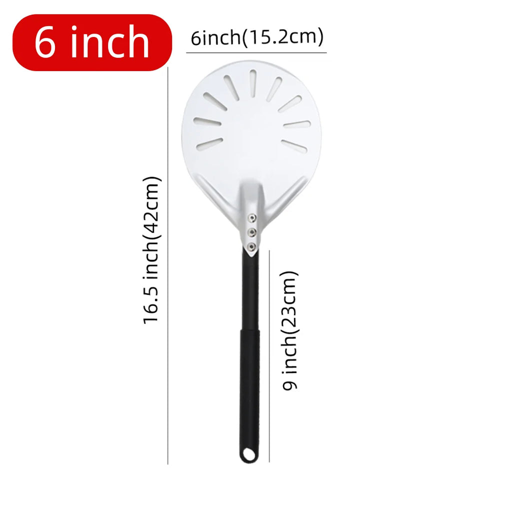 7 8 9 10 Inch Long Pizza Peel AdjustableTurning Shovel Spatula Baking Tool  Kitchen Utensils Nonstick Big Pizza Turner for Oven