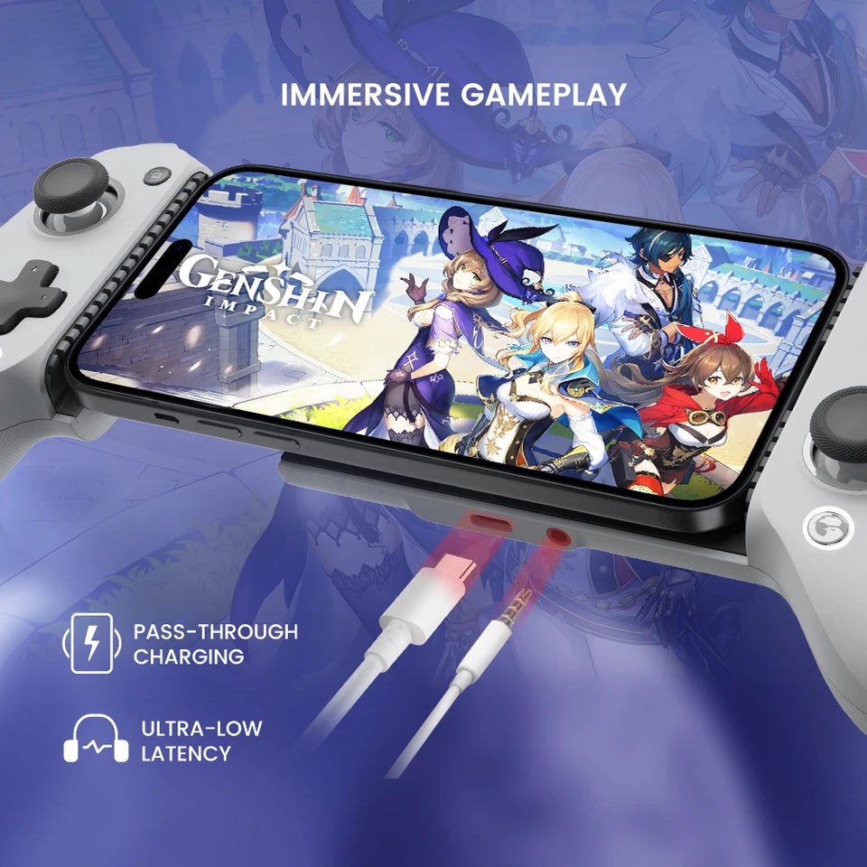 Mobile Game Controller for Phone – Hall Effect Joysticks