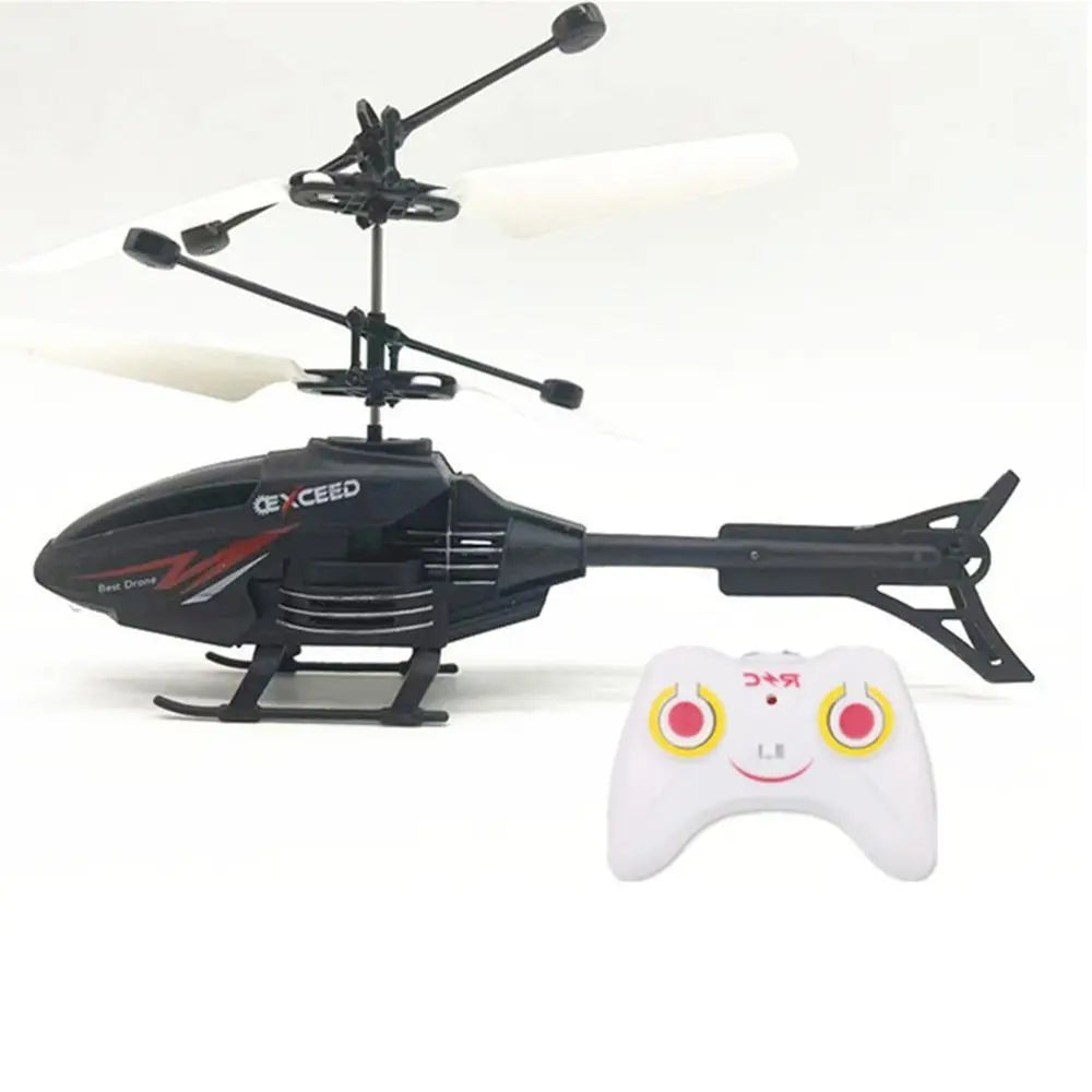 Hobbies Plastic RC Helicopters Rechargeable USB Charging Remote Control Plane Mini Drone Kids Adults