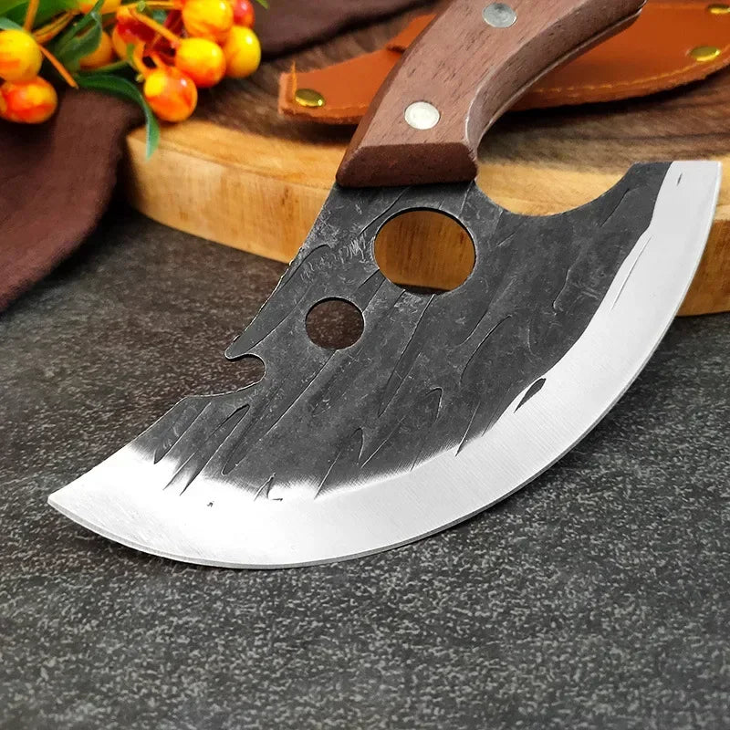 2025new  Pick Bones Dedicated Knife Hand-Forged Meat Cutting Knife Slaughter Professional Meat Selling Knife Chef Cooking Knife
