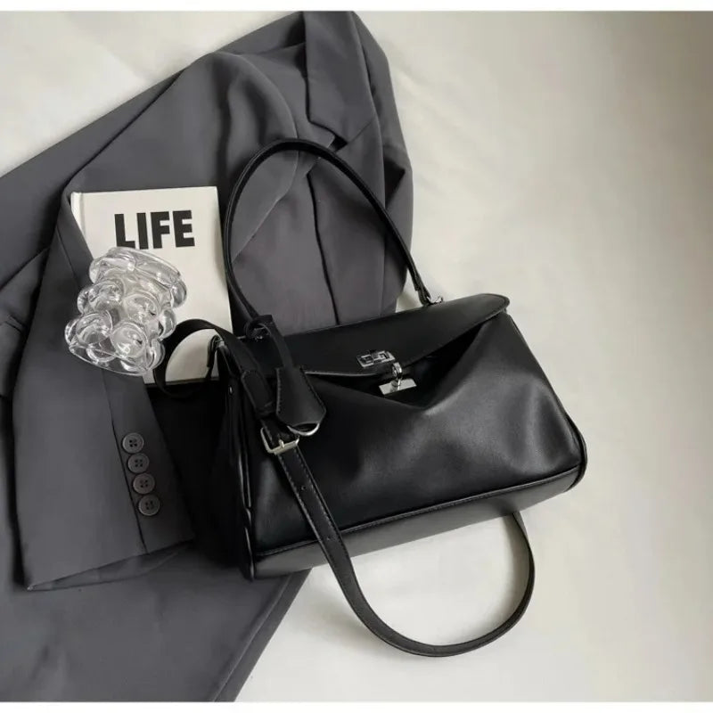 Fashion Large Capaci Platinum Bag Casual Crossbody oulder Bag for Women Faionable Underarm Bag Modern Neutral Sle New Style 2026