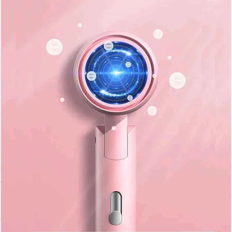Portable Mini  Folding Hairdryer 220V-240V 750W with Carrying Bag Hot Air Anion Hair Care for Home Travel Hair Dryer Blow Drier