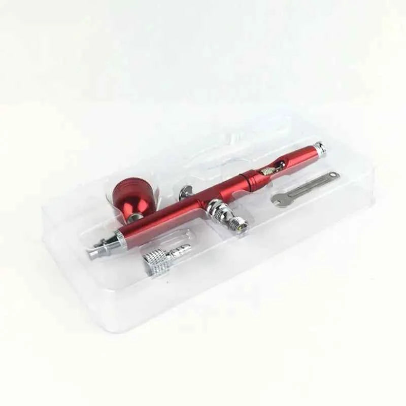 Dual Action Gravity Feed 0.3mm Nozzle Spray Airbrush Cake Decorating Nail Art Paint Tattoo Tool M4YD
