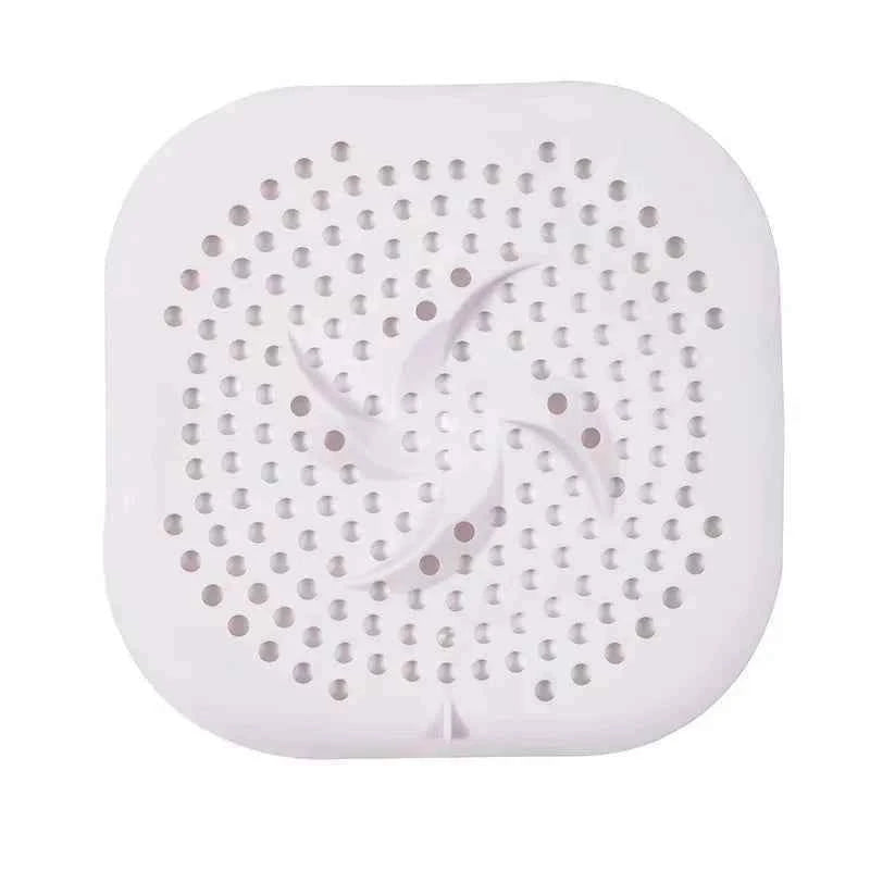 Shower Drain Hair Catcher Drain Cover Bathroom Tub with Suction Cup 5.9 Inches Silicone Sink Strainer Suit for Bathtub, Kitchen
