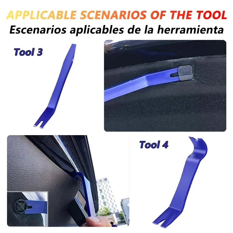 iLMH Auto Dismantle Tools Kit Plastic Kit Car Door Clip Panel Trim Radio Dash Audio Removal Installer Pry Kit Conversion Repair