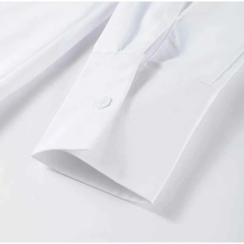 Fashion Lapel Long Sleeve Shirts & Blouses For Women Autumn Weave Drawstring Blouse Lady Holiday Street Chic Tops Ropa De Mujer