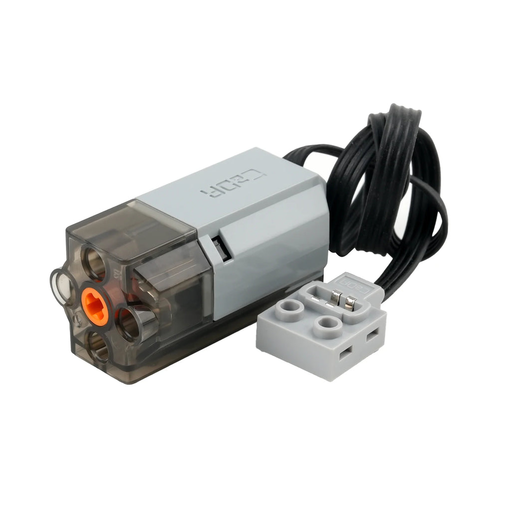 CaDA Technical Motor Parts Upgrade M/L Servo Motor Building Blocks Car Model Power Mechanical Compatible with Legoeds DIY Toys