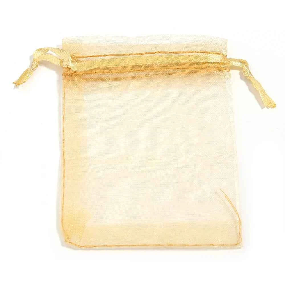 10pcs/Lot 24 Colors Organza Bags Jewelry Bag Wedding Gift Storage Drawstring Pouches Jewelry Packaging Bags Present Wholesale