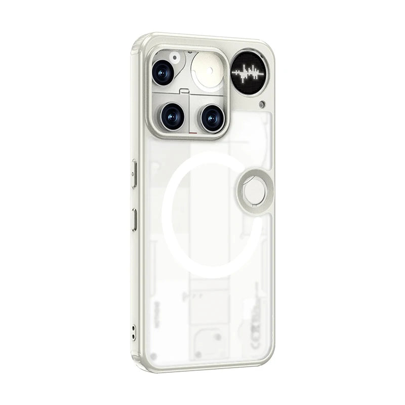 Magnetic Wireless Charging Armor Magsafe Case For Nothing Phone 3 2 1 2 Plus 3a Pro Military Shockproof Back Cover