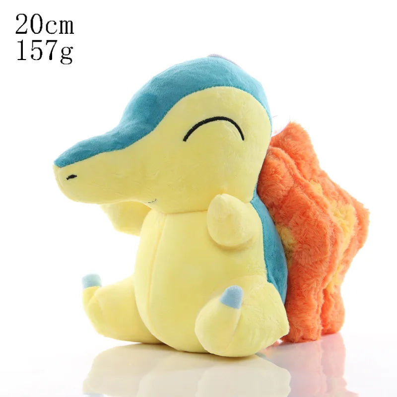 Pikachu Peluche Shiny Charizard XY Stuffed Plush Toy Eevee Garchomp Chikorita Sudowoodo Sprigatito Peluche,Birthday Kids Gifts