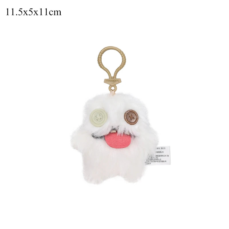 Original Fuggler Plush Keychain Ugly Monster Screech Munch Rabid Rabbit Wide Eyed Weirdo Annoyed Alien Stuffed Peluche Toys