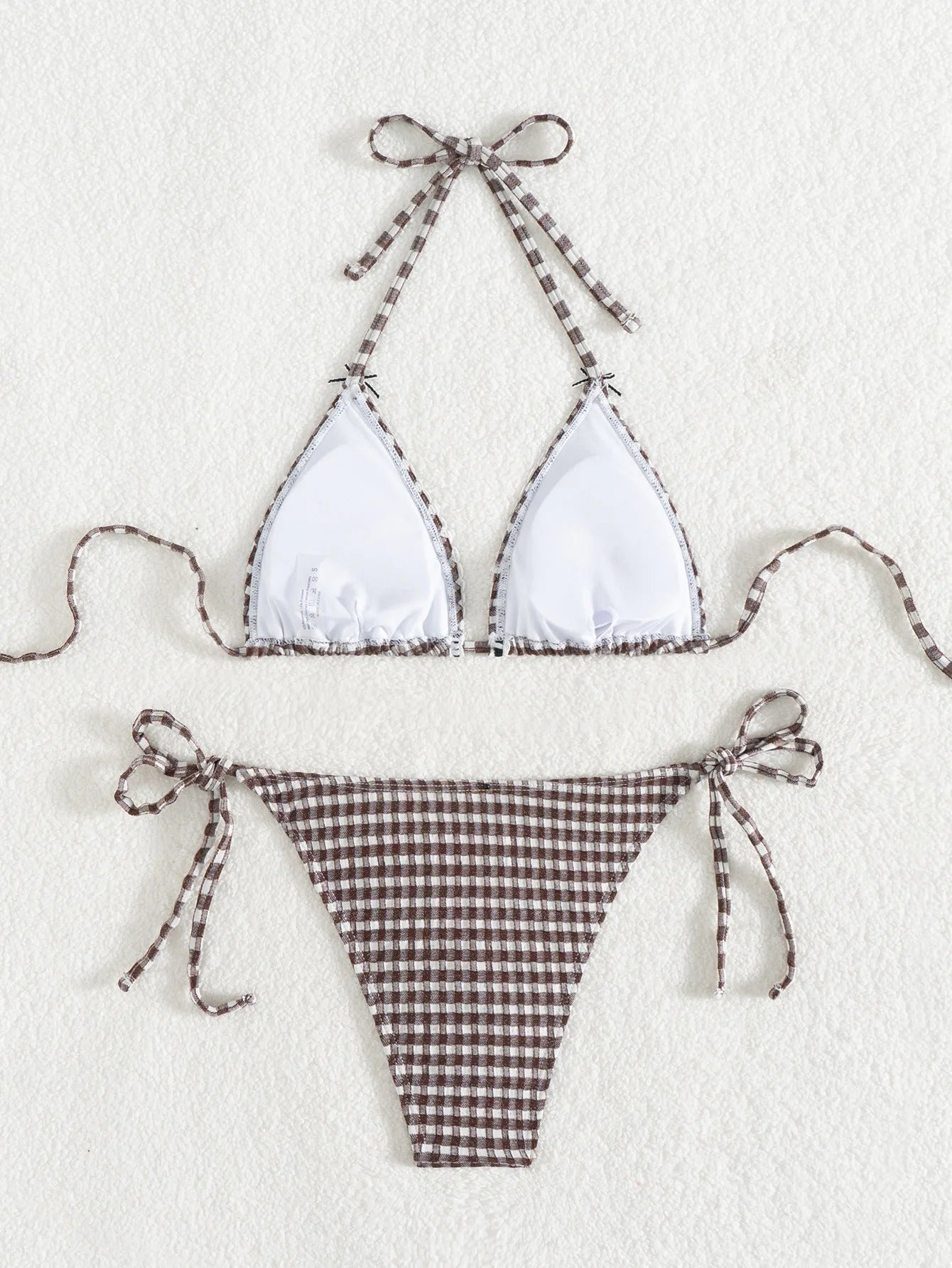 "2026 New Triangle Bikini Set - Floral Print Push Up Swimsuit & Brazilian Bottoms"