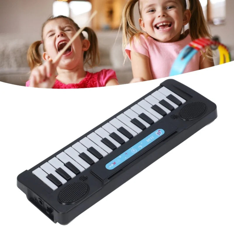 31 Keys Kids Piano Keyboard Portable Electronic Keyboard With Microphone For Beginners 3-6 Years Old Boys Girls