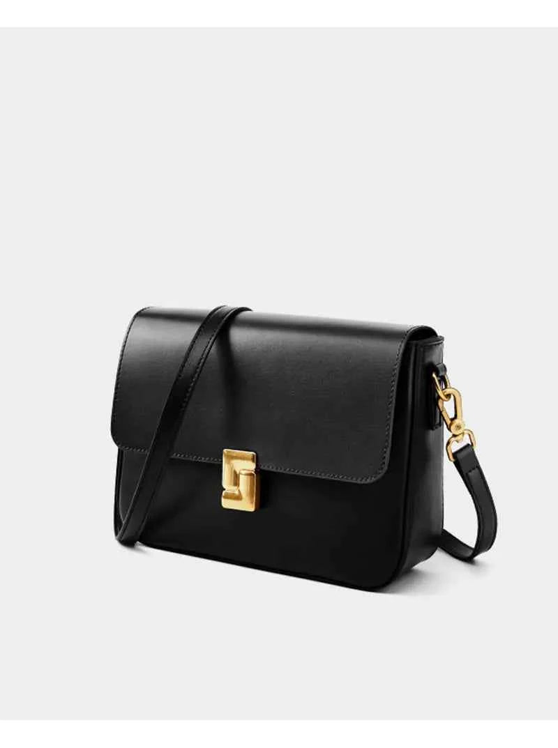 100% Genuine Leather Women's Shoulder Bag High Quality Luxury Designer Crossbody Bags Fashion Cowhide Female Handbags