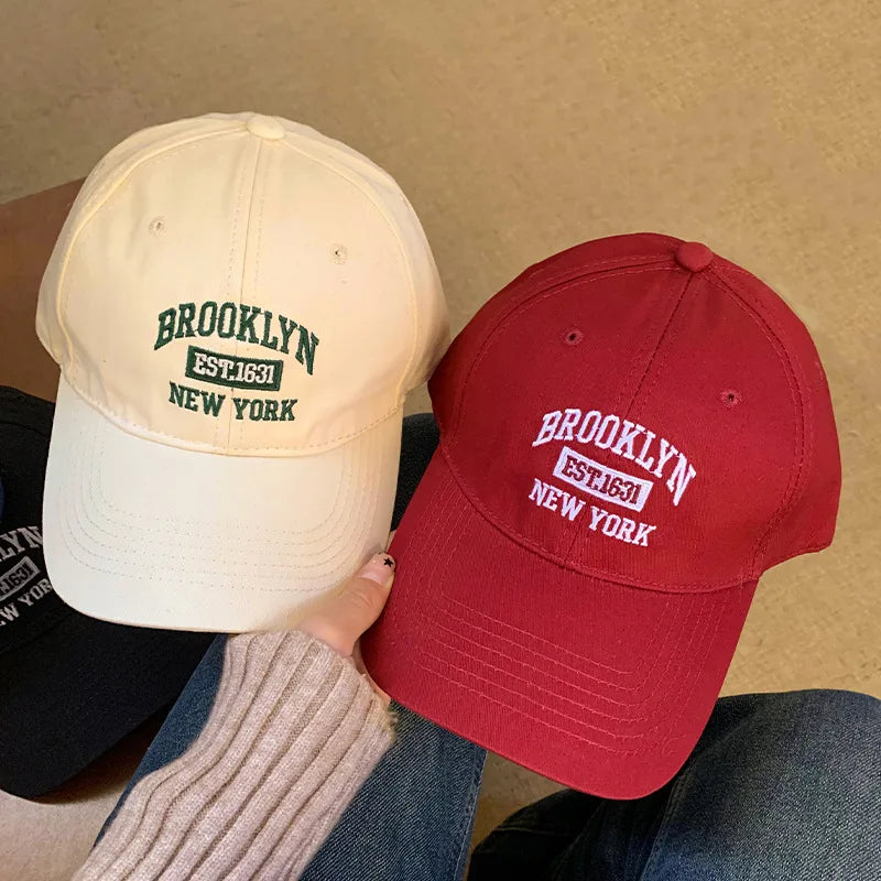 Summer Baby Baseball Hat Letter Embroidery Kids Peaked Cap for Boy Girl Solid Color Children Adjustable Sun Hats Gorras 아기모자