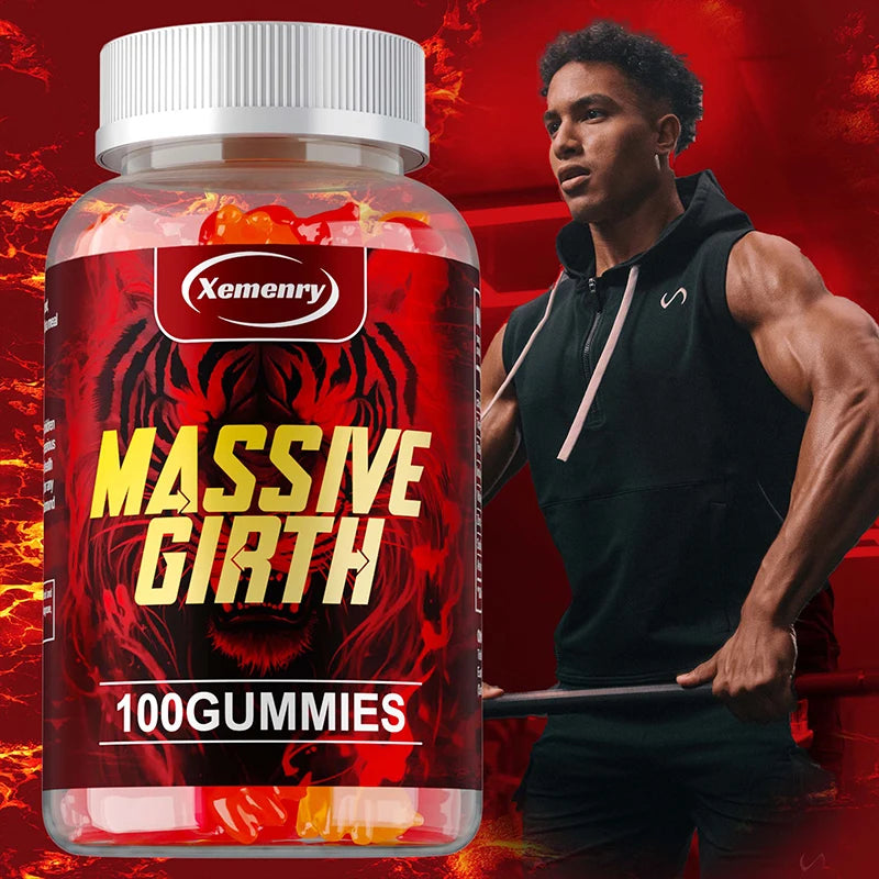Men’s Vitality Gummies Supplement – Energy & Endurance Support