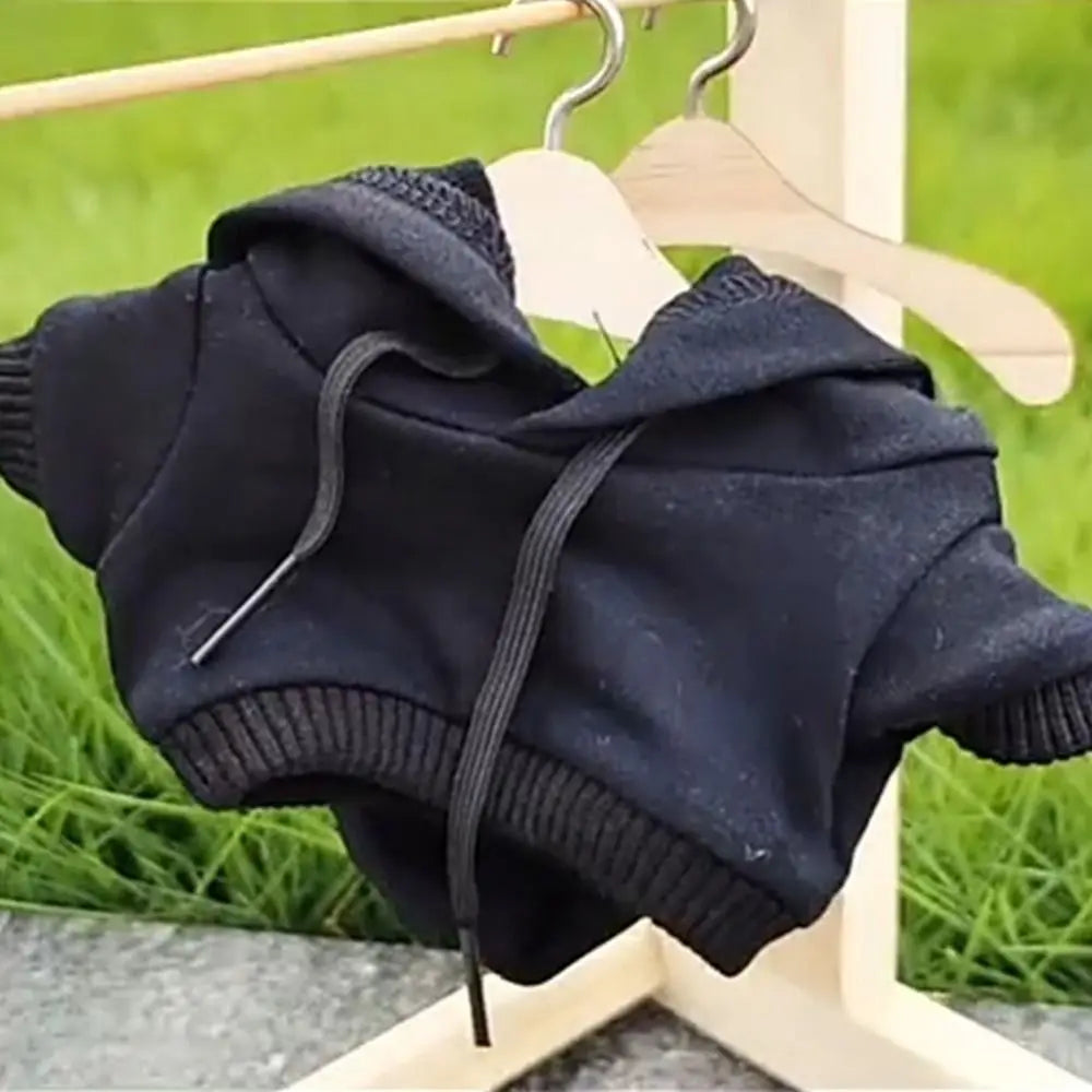 New Multicolor Handmade Hoodies For 10cm Cotton Dolls Fashion Casual Wear Sweatshirt Outfits Cute Dolls Tops Dolls Accessories