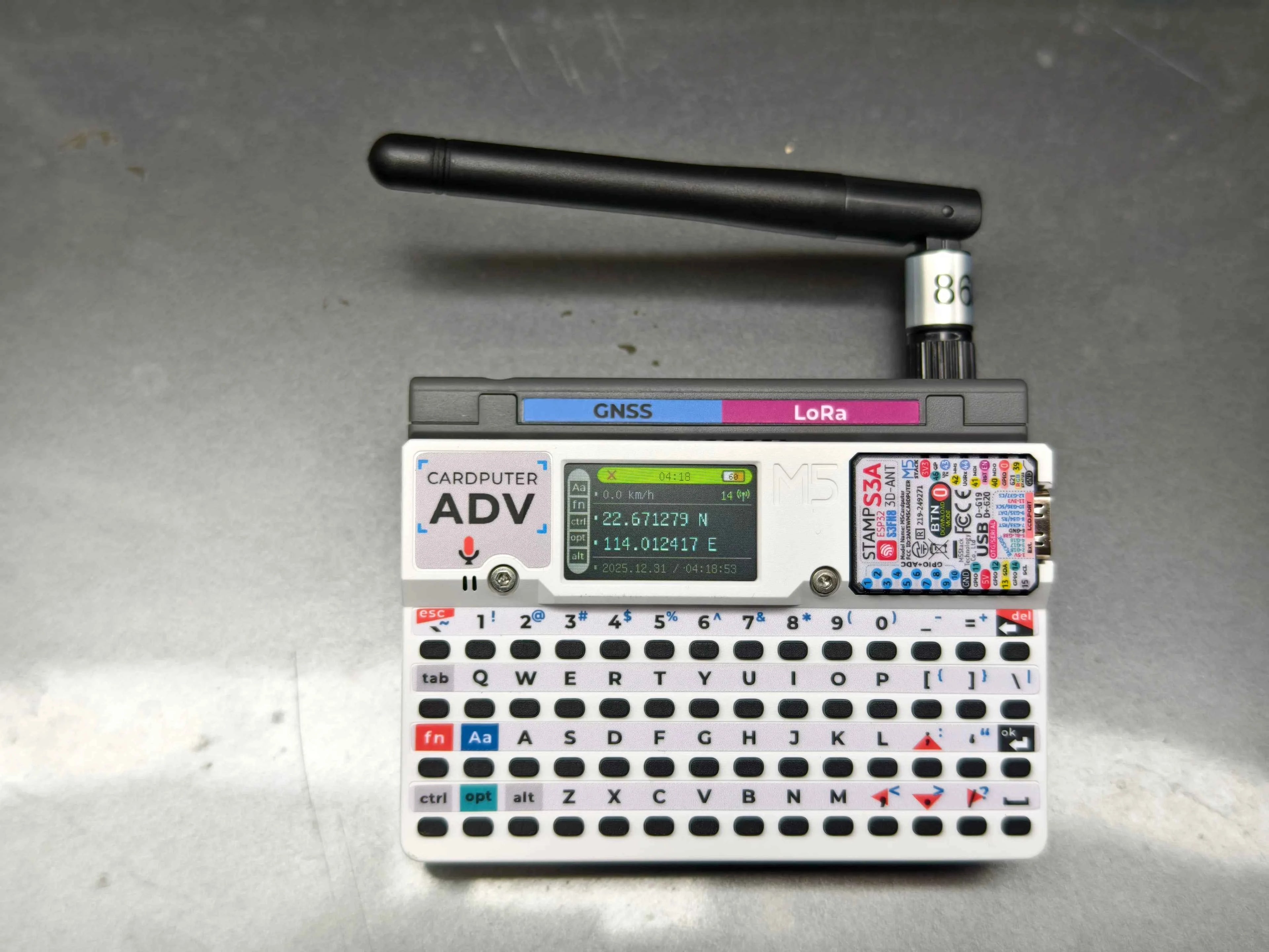 M5Stack Cardputer Adv Programmable Computer StampS3A IoT Controller 56Key Keyboard Card Microcontrolle Development Kit