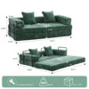 US Warehouse Modular Sofa Foldable Sofa Bed Small Apartment Fast Delivery Lightweight Modern Design
