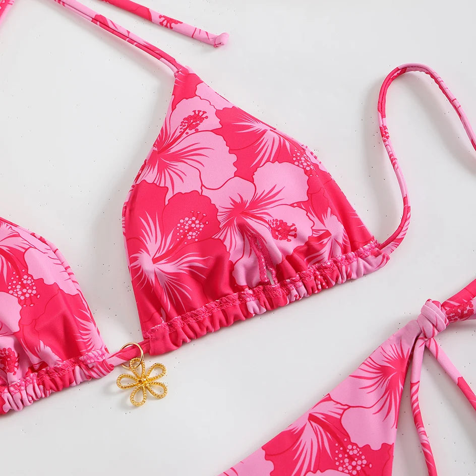 Sexy Micro Bikini Women's Swimsuit 2026 Trend Female Swimwear Two-piece Thong Bikinis Sets Beach Wear Swimming for Bathing Suit