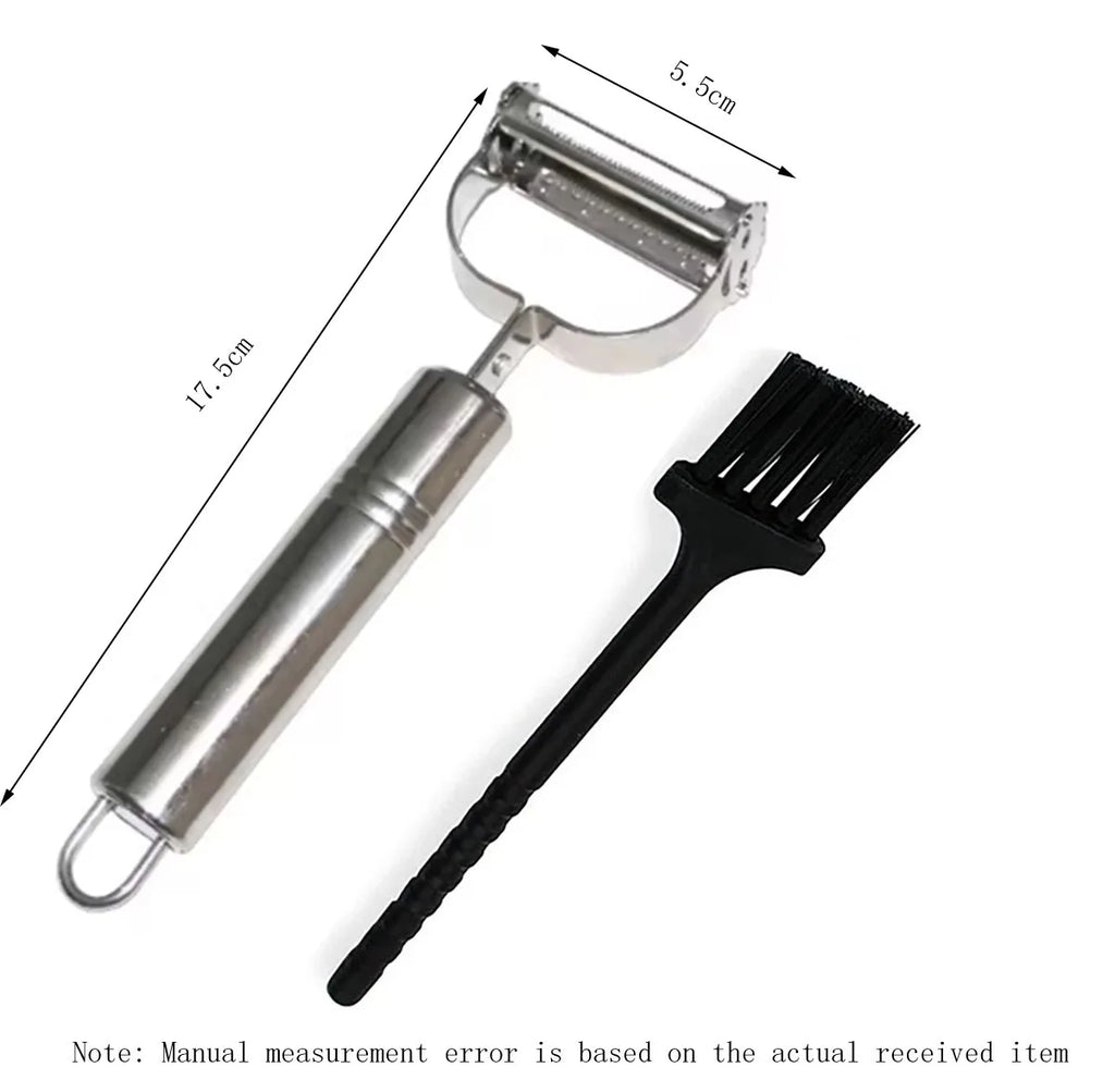 Stainless Steel Peeler Fruit Vegetable Melon Potato Carrot Cucumber Multifunction Grater Julienne Peeler Slice Home Kitchen Tool