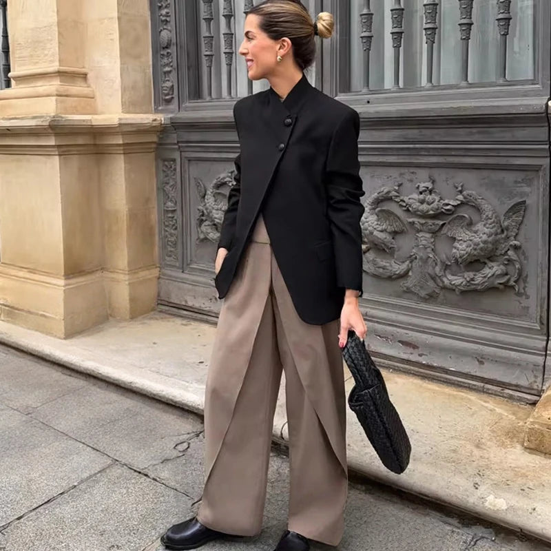 Women's Spring Blazers Blouse 2026 New Fashion Young Women's Elegant Travel Holiday Jackets Spring Street Sarm Blazers Jackets