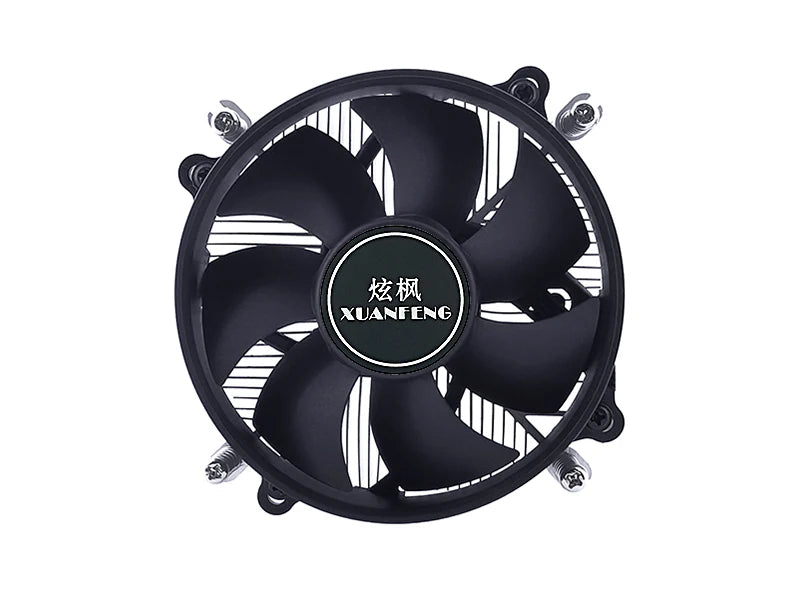 PC Efficient Copper Core/Aluminum Core Processor Cooler Cpu Fan Mute 3pin4pin PWM Air-cooled Install LGA1150 1151 1155 1156 1200