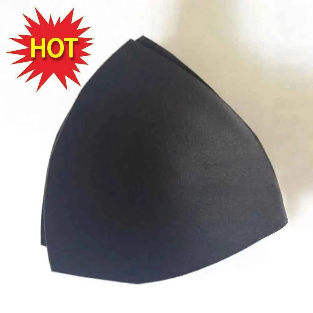 2Pcs Bikini Bra Pad Triangle Cups Chest Push Up Insert Foam Pads For Swimsuit Padding Accessories Removeable Enhancer Bra Pads