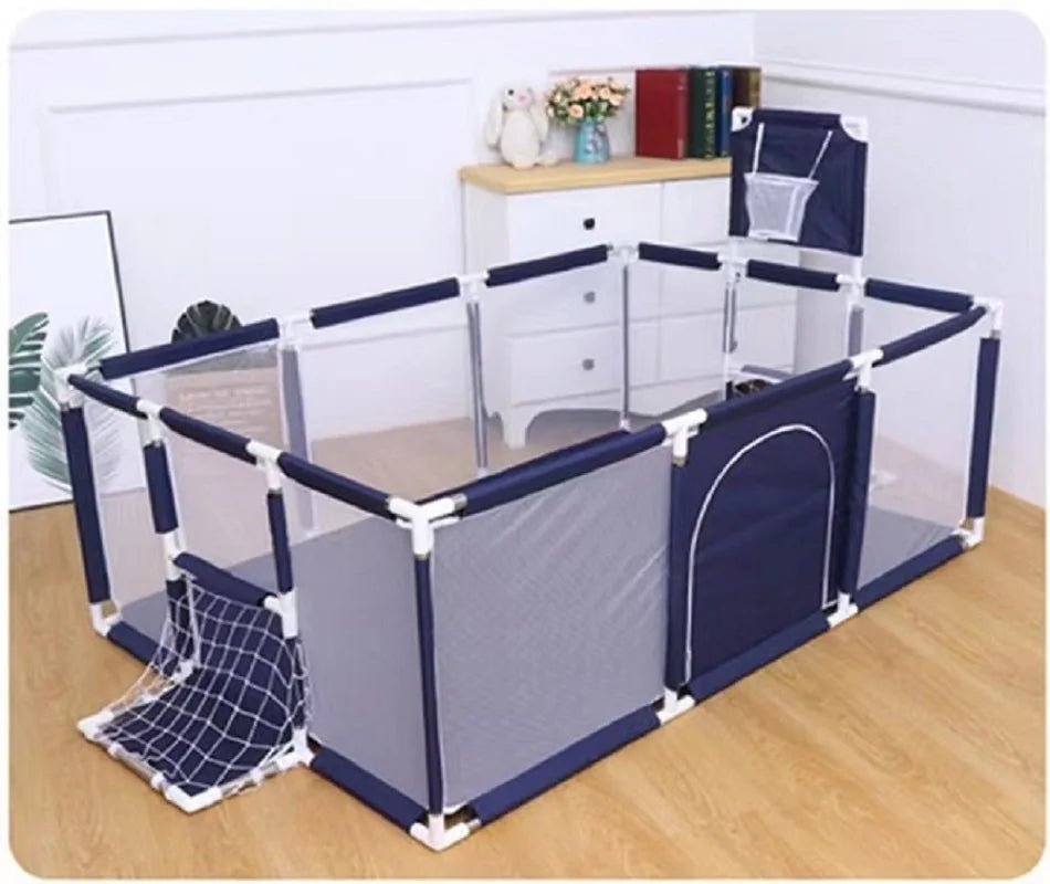 New Arrival Baby Playpen For Children Safety Barrier For Newborn Playground Basketball Ball Pit Playpen Indoor Baby Playground