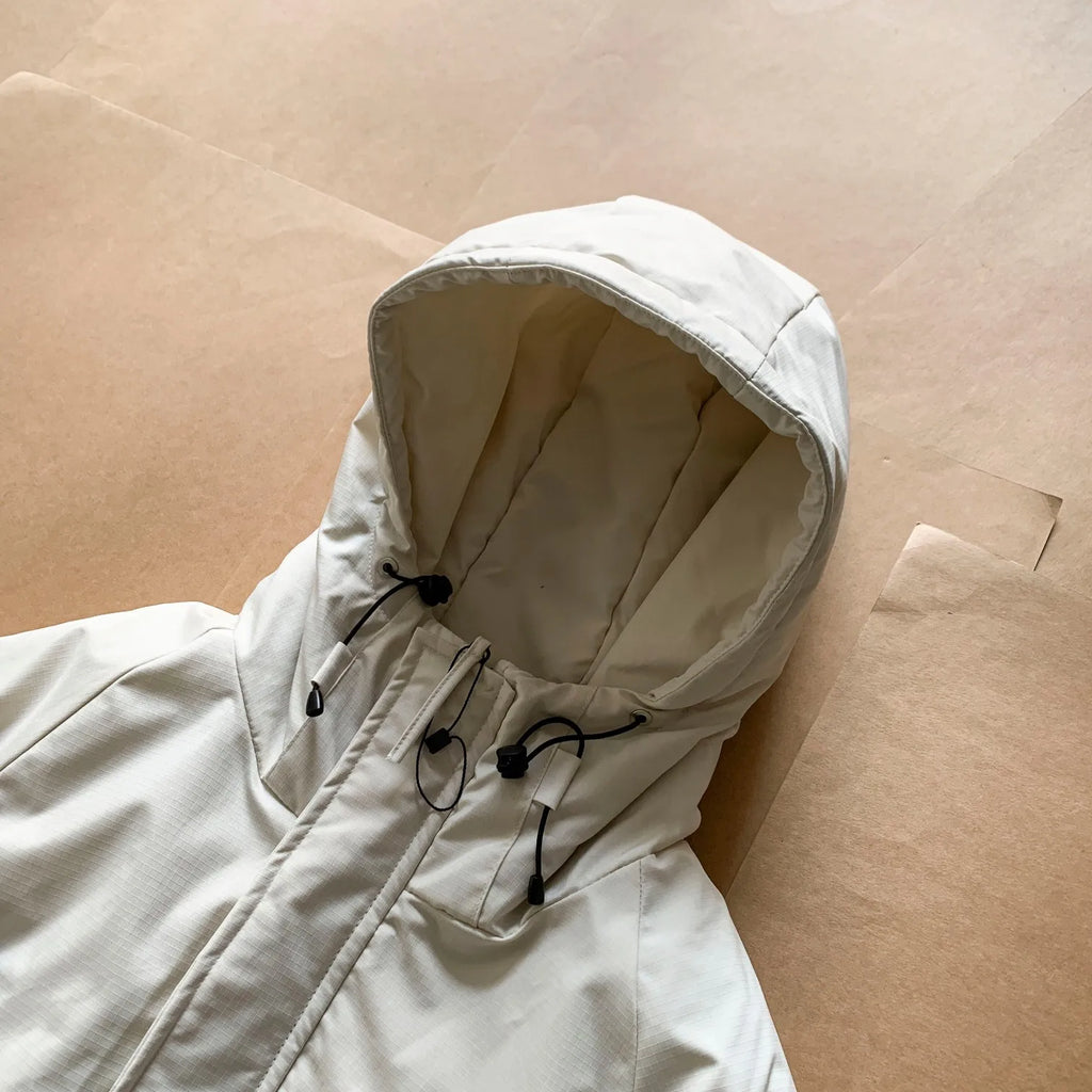 Outdoor Autumn and Winter Sports Cycling Fashionable Travel Camping Leisure Three-proof Thick Warm Coat Hooded Cotton Jacket