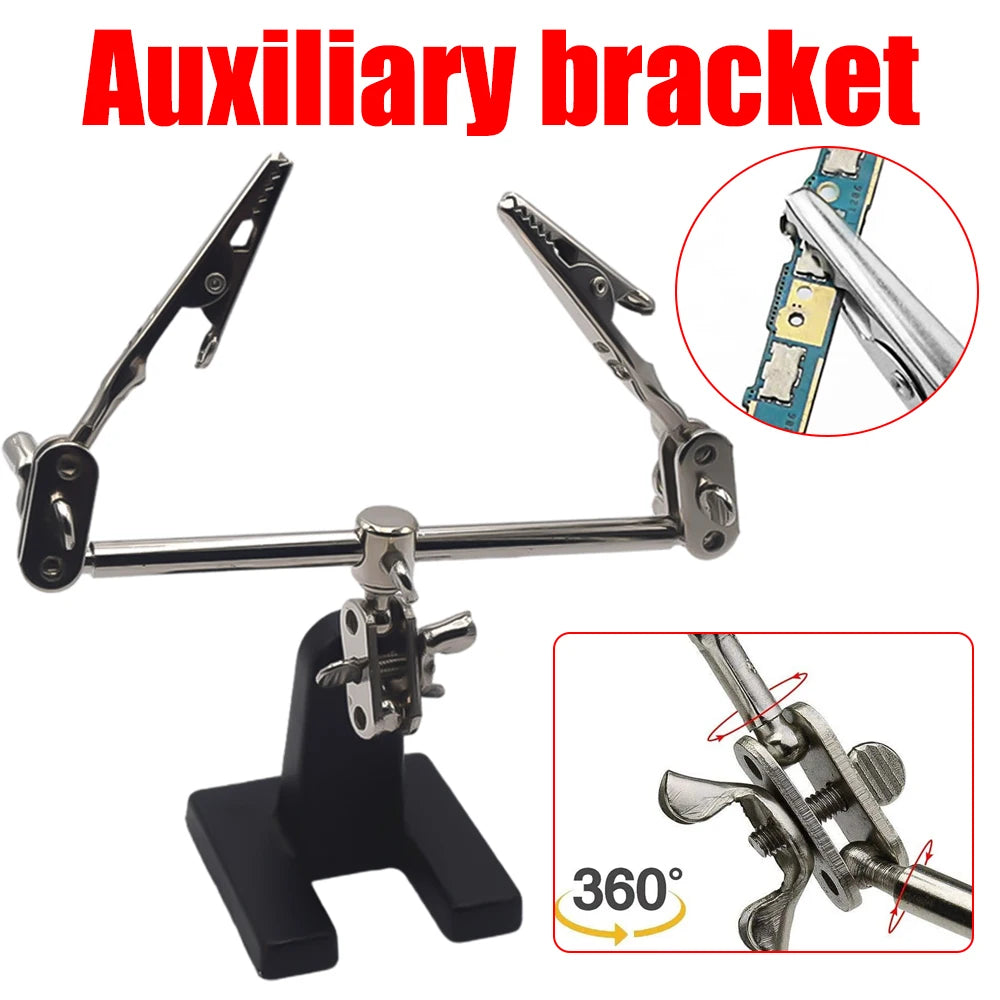 FZ1000 Soldering Iron Station Welding Auxiliary Bracket Holder Clip Clamp Hand Helping Welding Station Soldering Repair Tool